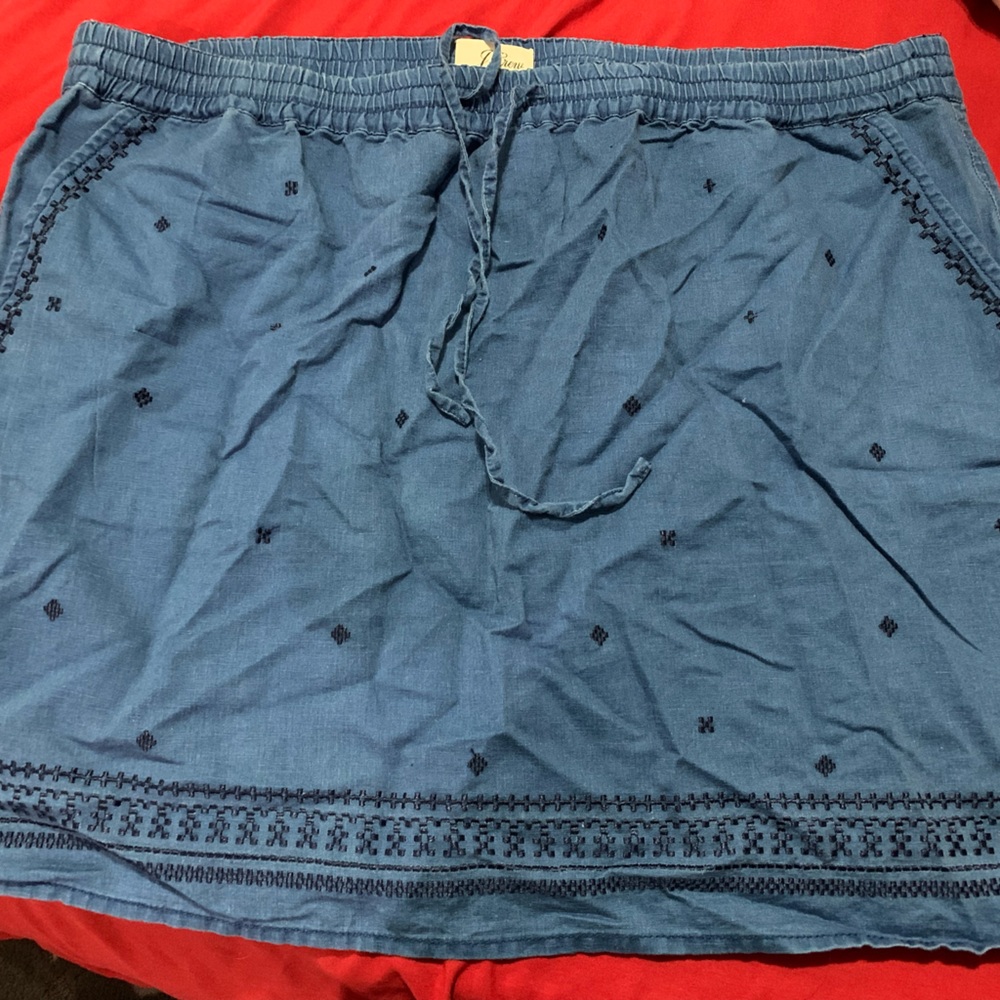 J Crew Mini Skirt